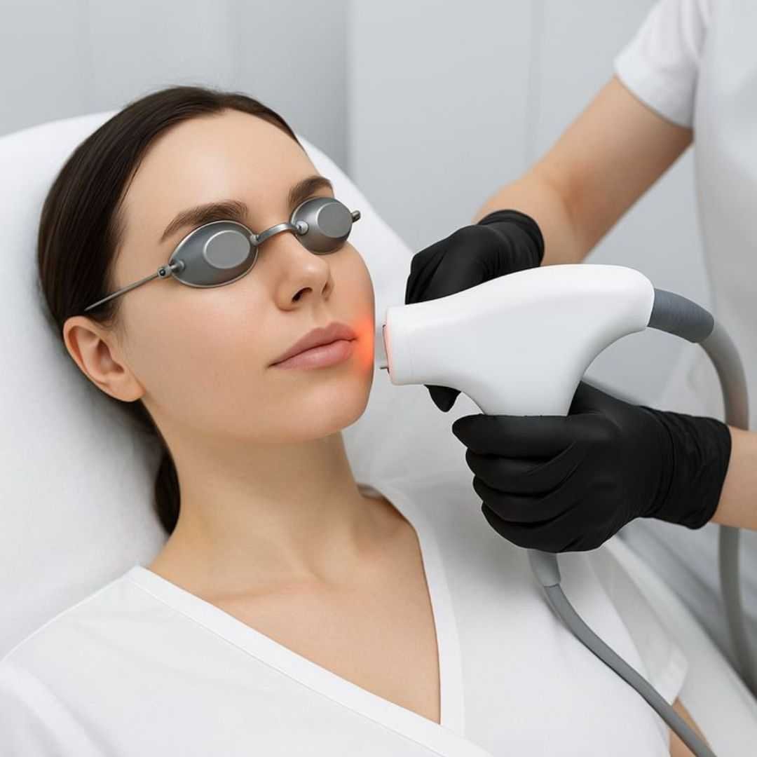 Full Face Laser Hair Reduction